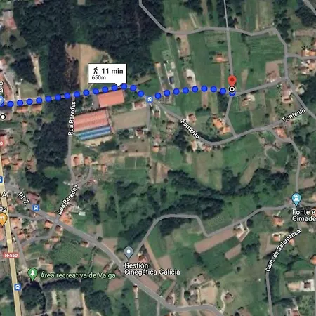 Moderno En Valga Ideal Peregrinos Y Familias, Junto Al Camino De Santiago Appartamento *