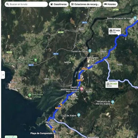 Appartamento Moderno En Valga Ideal Peregrinos Y Familias, Junto Al Camino De Santiago *