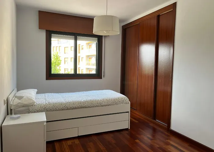 Moderno En Valga Ideal Peregrinos Y Familias, Junto Al Camino De Santiago Διαμέρισμα *